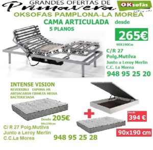AHORA TE CUIDAMOS NOSOTROS - OKSOFÁS PAMPLONA LA MOREA AHORA TE CUIDAMOS NOSOTROS - OKSOFÁS PAMPLONA LA MOREA