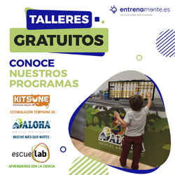Talleres Gratuitos de Kitsune, Aloha y Escuelab para el mes de septiembre en el Centro Entrenamente de Pamplona